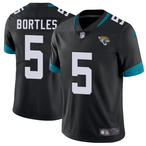 Nike Jaguars #5 Blake Bortles Black Alternate Men's Stitched NFL Vapor Untouchable Limited Jersey